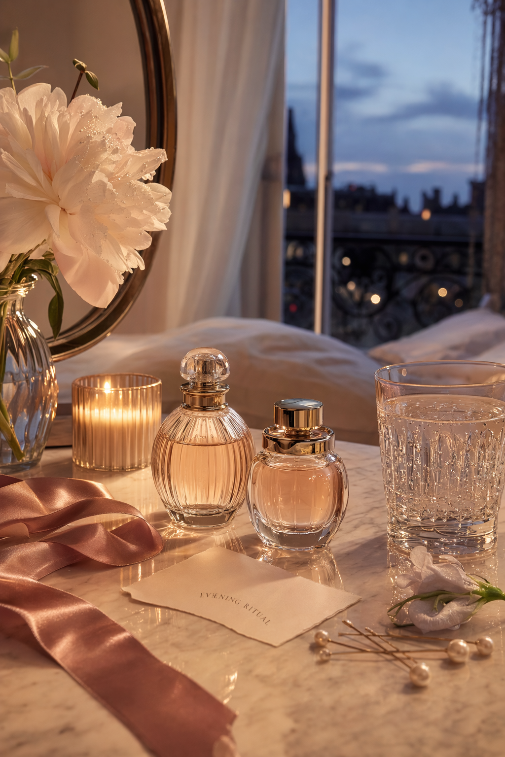 Fragrance evening ritual vanity，人像与摄影，人像、时尚、产品图，案例输出图 1