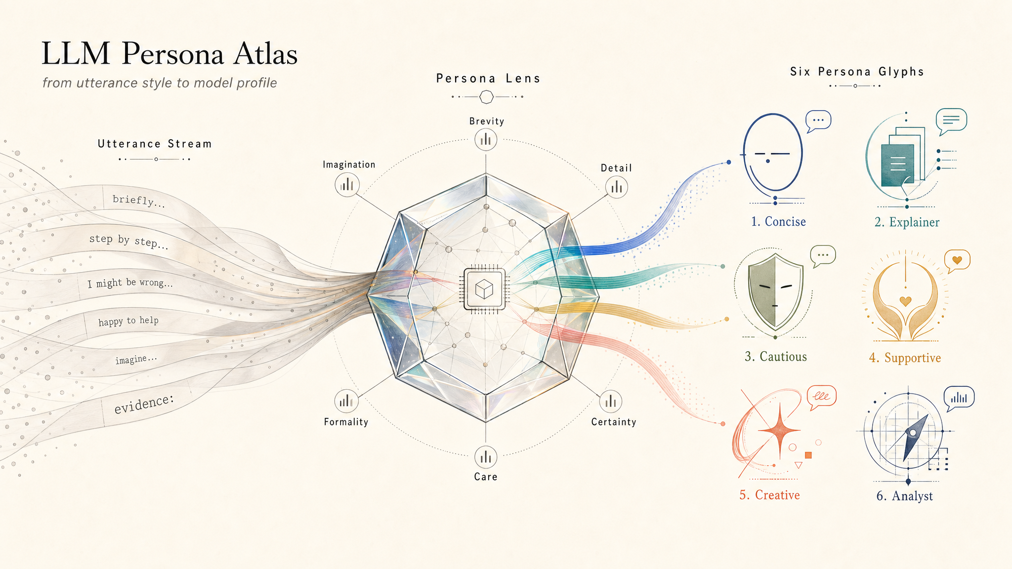 LLM Persona Atlas，人像与摄影，人像、时尚、插画，案例输出图 1