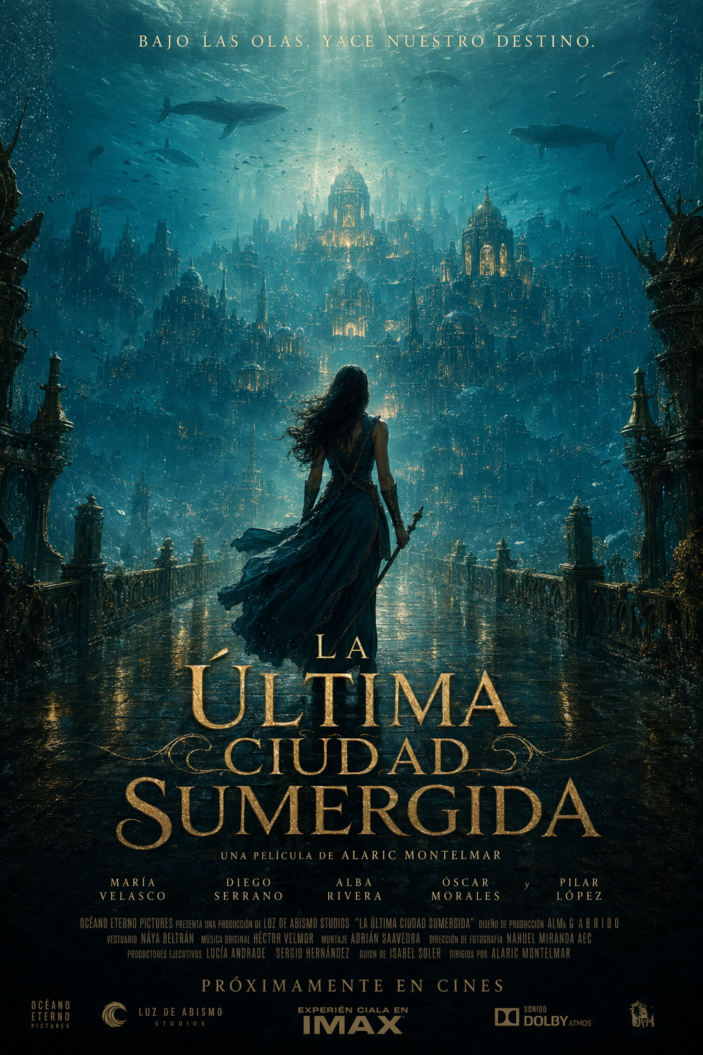 Spanish fantasy film mobile poster，海报与插画，35mm、海报、插画，案例输出图 1